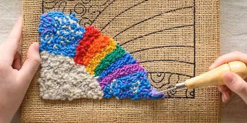 Rainbow Rug Hooking Workshop