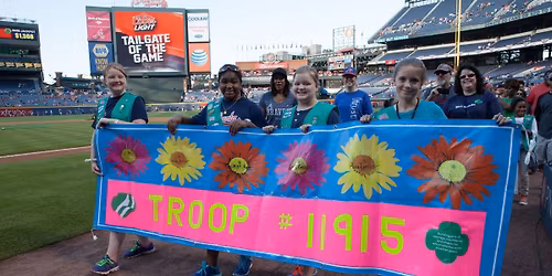 Girl Scout Day with the Atlanta Braves