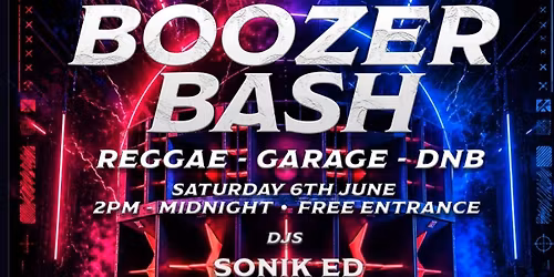 Bass Addicts Presents Boozer Bash (free event) 