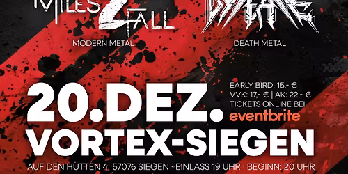 Xmas in the Abyss - Accuser, Miles2fall, Dysease - Siegen Vortex