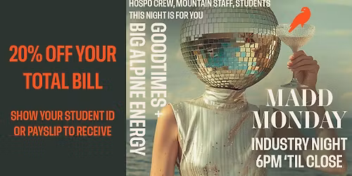 MADD Monday at Pavilion Bar & Kitchens