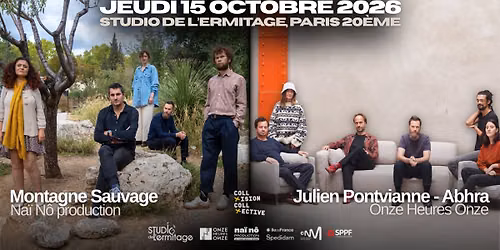Montagne Sauvage + Julien Pontvianne - Abhra \/\/ Double release party