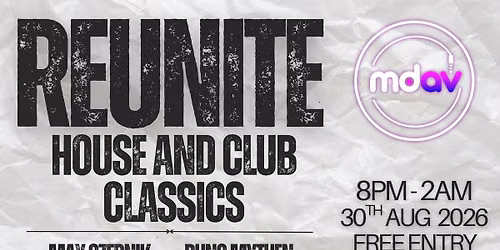 REUNITE Bank Holiday Special