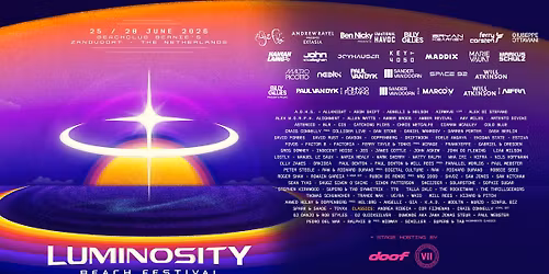 Luminosity Beach Festival 2026
