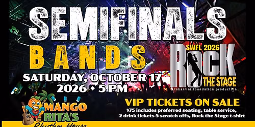 Rock the Stage Semifinals BANDS! at Mango Rita's