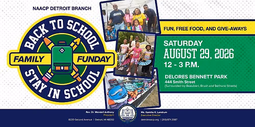 Back to School, Stay in School Family Fun Day