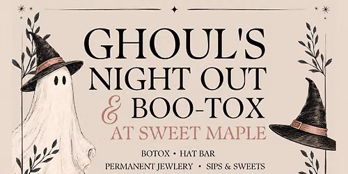 Ghoul's Night Out at Sweet Maple