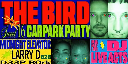 THE BIRD's SWEET 16 CARPARK PARTY