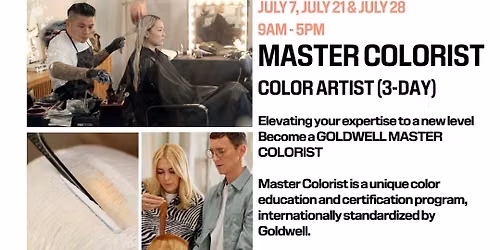 Master Colorist Color Artist (3-Day)