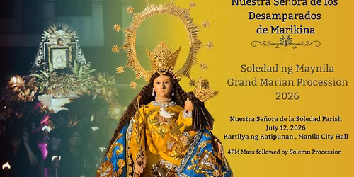 Soledad ng Maynila Grand Marian Procession 2025