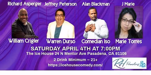 Jeffrey Peterson Headlining The Ice House Comedy Club