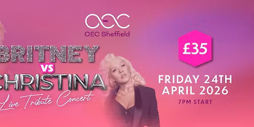Britney Spears vs Christina Aguilera Tribute Concert & Dinner