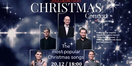 CHRISTMAS CONCERT \u2022 Tallinn