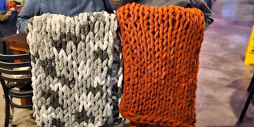 2 SPOTS LEFT! Dec 2nd - Tighthead Brewing Company Chunky Knit Blanket Workshop