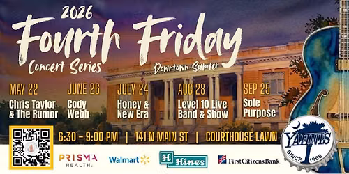 SO Cool at Sumter's 4th Friday Concert Series