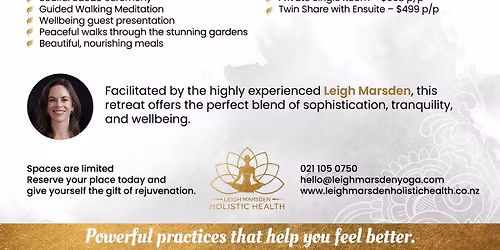 Women's Wellbeing Retreat at The Staveley Boutique Lodge 