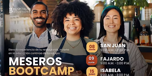 Meseros Bootcamp - 2026 | ISABELA