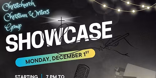 Chch Christian Writers Group SHOWCASE