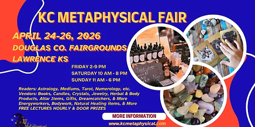 KC Metaphysical Lawrence Spring Fair 2026