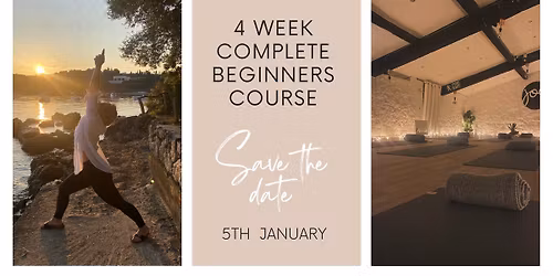 4 week Complete Beginners Yoga Course