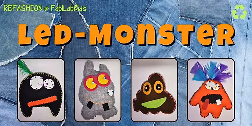 FabLabKids: LED-Monster n\u00e4hen