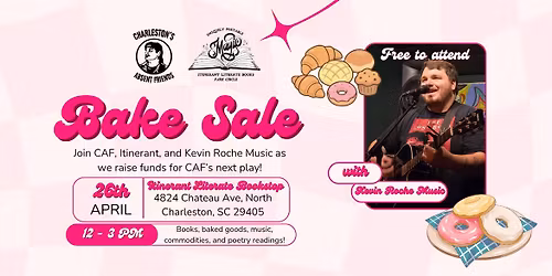 Bake Sale, Books, and Bops - Fundraiser