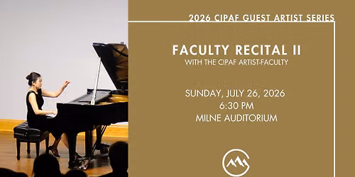 CIPAF Faculty Recital II