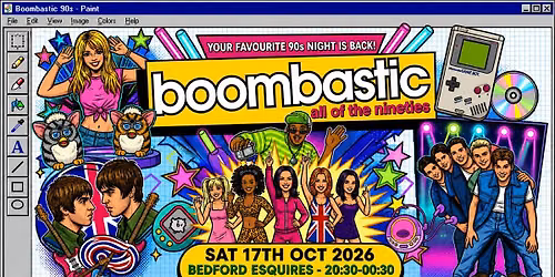BOOMBASTIC 90s Bedford - The Original 90s Party is BACK!