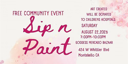 Sip & Paint with Purpose