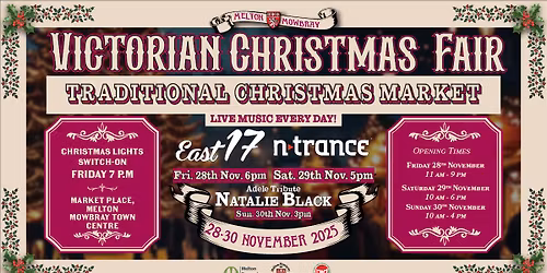 Melton Mowbray Victorian Christmas Fair and Market