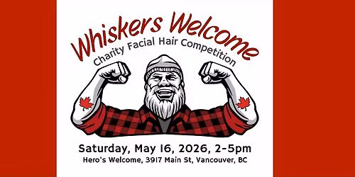 WHISKERS WELCOME - Charity Facial Hair Competition