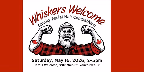 WHISKERS WELCOME - Charity Facial Hair Competition