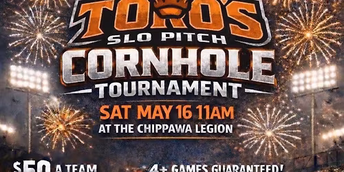 Toros Slopitch Cornhole Tournament 