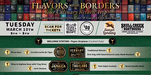 Flavors Without Borders: Your Culinary Return Trip