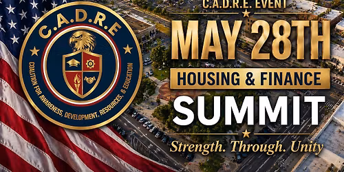 CADRE - Housing & Finance Summit