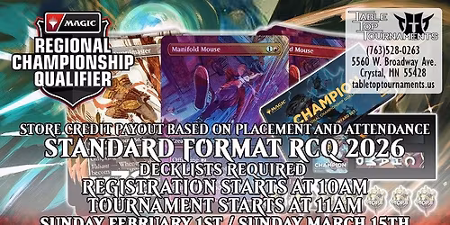  MTG Star City Standard RCQ 2/2