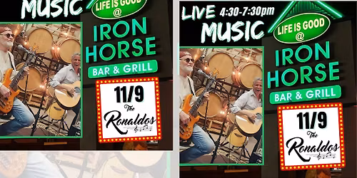 The Ronaldos Live @ Iron Horse 