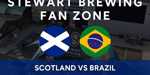 World Cup at Stewart Brewing - Scotland v Brazil