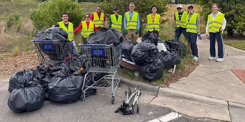 Goose Creek Cleanup at E Geer St