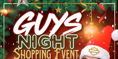 Guys Night Out Shopping Event