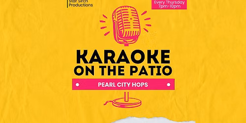 Karaoke on the Patio