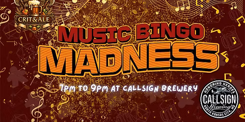 Music Bingo Madness @ Callsign Brewery