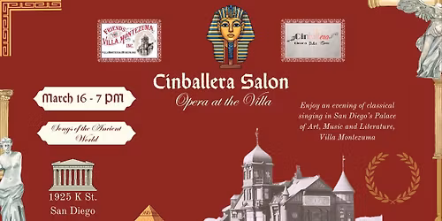 March Cinballera Salon - Songs of the Ancient World
