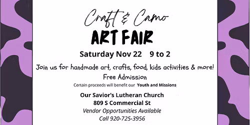 Craft & Camo Art Fair