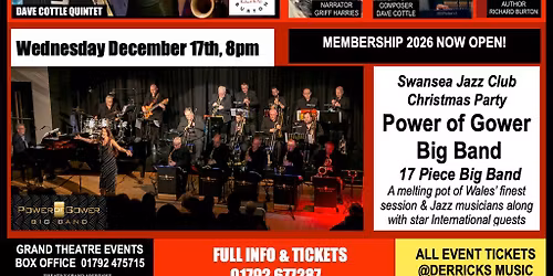 "A Christmas Story" Richard Burton JAZZ SUITE, Arts Wing @Grand