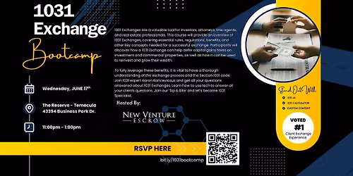 1031 Exchange Bootcamp