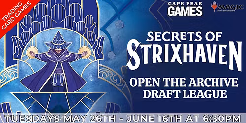MTG Draft League: Secrets of Strixhaven Open the Archive