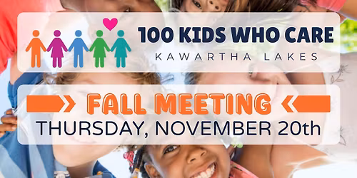 100 Kids Who Care | Fall Meeting
