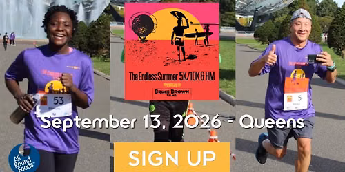 NYC Endless Summer 5K,10K & HM Presented by Bruce Brown Films