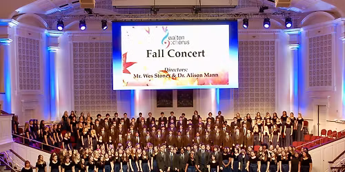 Walton Chorus Winter Concert 8pm Show